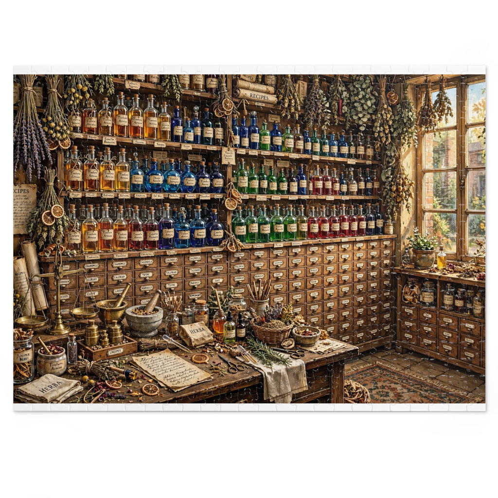 The Apothecary Shop — 1000-Piece Jigsaw Puzzle in Tin Box