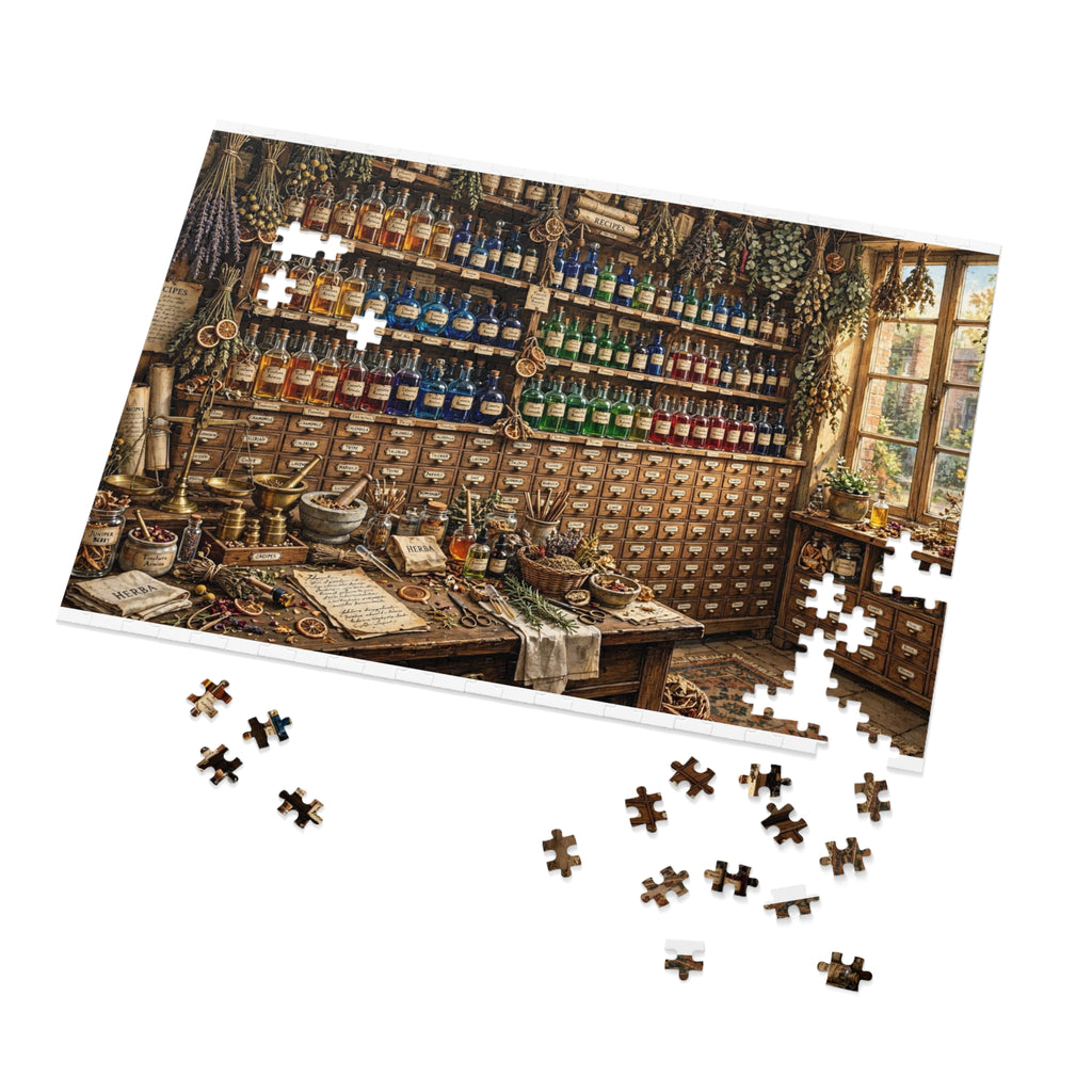The Apothecary Shop — 1000-Piece Jigsaw Puzzle in Tin Box