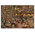 Bookstore Café — 1000-Piece Jigsaw Puzzle in Tin Box