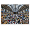 Grand Train Station — 1000-Piece Jigsaw Puzzle in Tin Box
