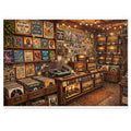Vinyl & Radio Store — 1000-Piece Jigsaw Puzzle in Tin Box