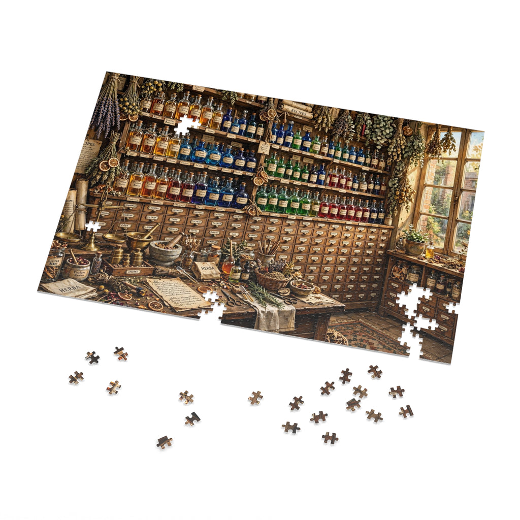 The Apothecary Shop — 1000-Piece Jigsaw Puzzle in Tin Box