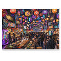 Tokyo Shopping Street — 1000-Piece Jigsaw Puzzle in Tin Box